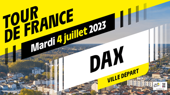 dax ville-depart tour de france